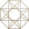 Ekena Millwork Guardian Wood Fretwork Pierced Ceiling Medallion, Birch, 30"OD x 11 5/8"ID x 1/4"T CMWP30X30X0250GDBI - alternate 1